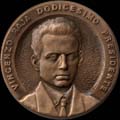Medaglia commemorativa del centocinquantesimo anniversario della proclamazione del dogma dell'Immacolata Concezione - fronte